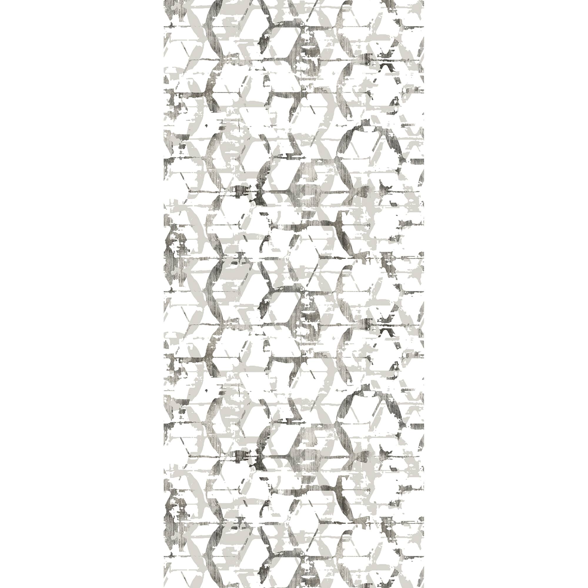 Katie Hunt Dove Gray Hex-A-Gone Wall Mural